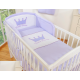 Conjunto de berço bebé  5 elementos Principe / Princesa. Roupa de cama bebé
